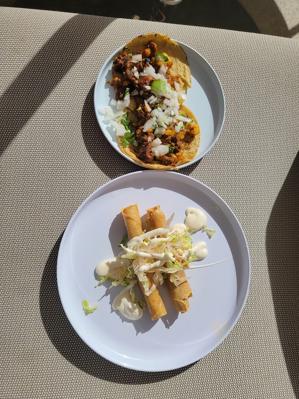 Los Tacos Food Review at Moon Palace, Cancun