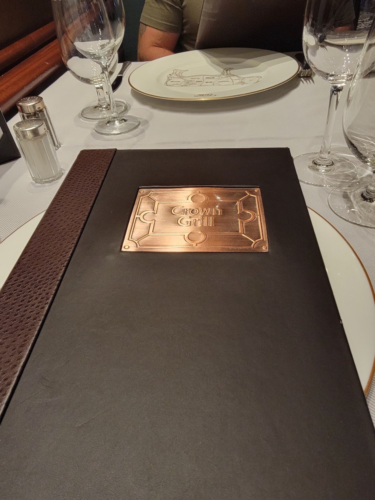 Crown Grill Review on Princess Cruises