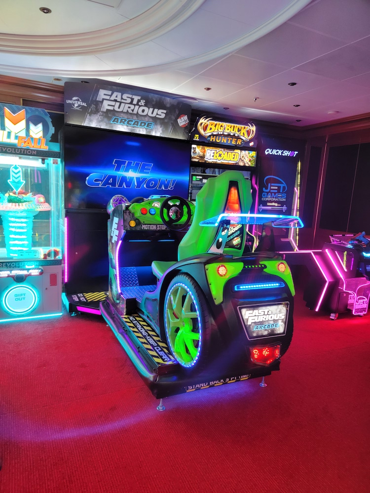 Arcade on Crown Princess Picture