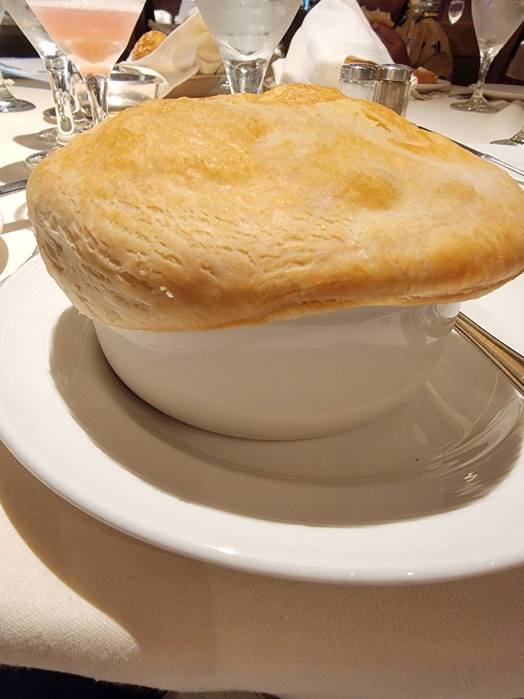 Oxtail Soup from Main Room on Crown Princess