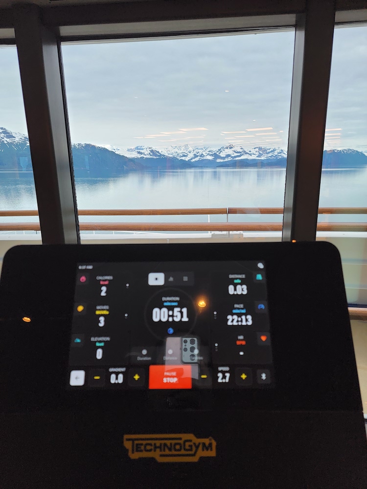 Fitness Center on Princess Cruises