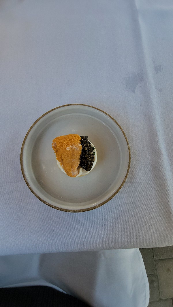 Santa Barbara Sea Urchin with Caviar