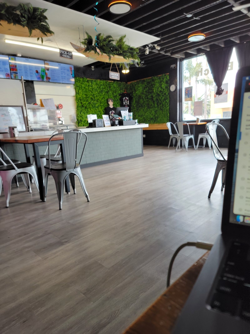 Boba Shop in Pismo Beach