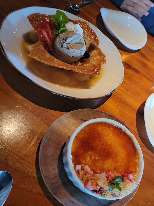 Dessert Pictures at Oyster Loft in Pismo Beach